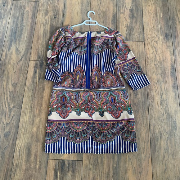 Colourful Mono B Shift Dress - Picture 4 of 4